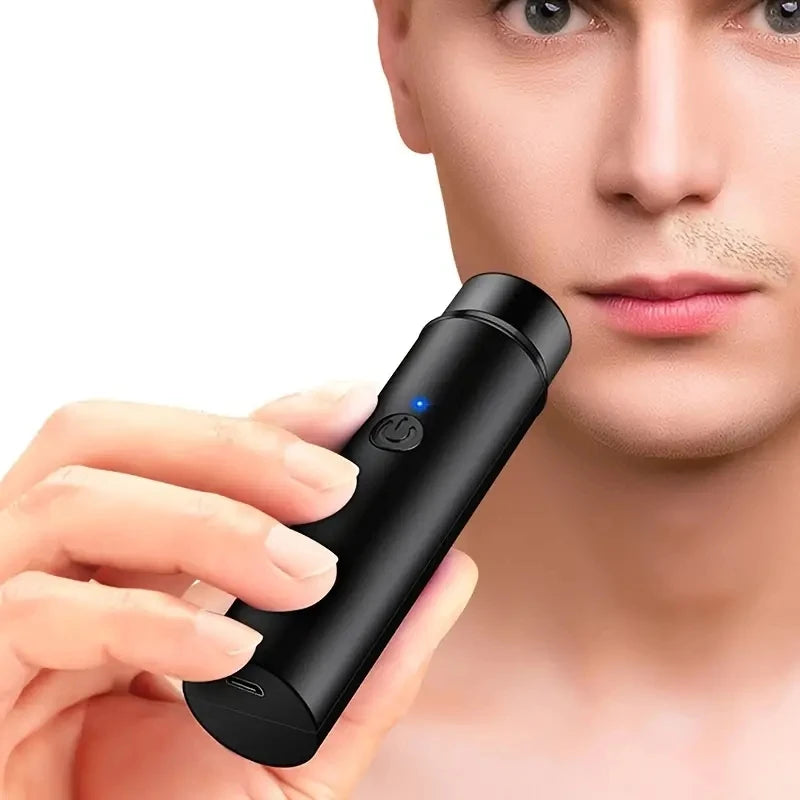 Mini Portable Electric Shaver Shaver, Self-Assistant Hair Maker,Cordless Rechargeable, for Eyebrows, Upper and Lower Lips, Cheek