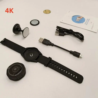 4K HD Smallest Mini Camera Espia Wifi Security Smart Home Surveillance Small Wifi Cam LR Night Vision Motion Detection Body Cam